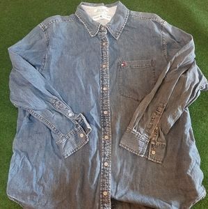 Womens Tommy Hilfiger Button Down